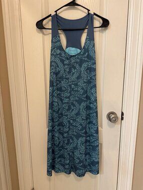 Columbia Prima Agua Omni-Shade UPF 50 Racerback Athletic Dress S
